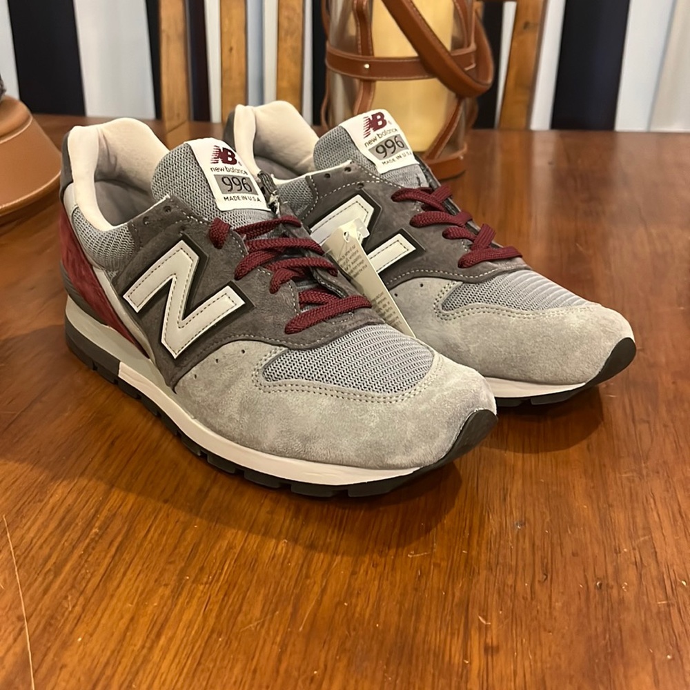 New Balance 996 M996GK Sneakers Shoes new grey Made in the USA Mens Size 7.5